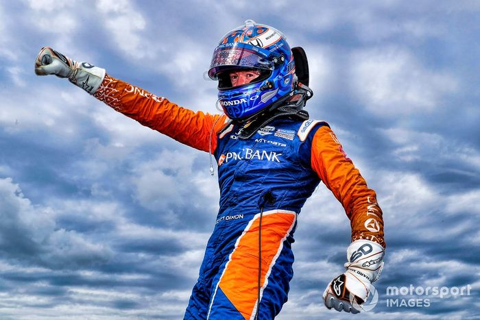 Ganador carrera 1: Scott Dixon, Chip Ganassi Racing Honda