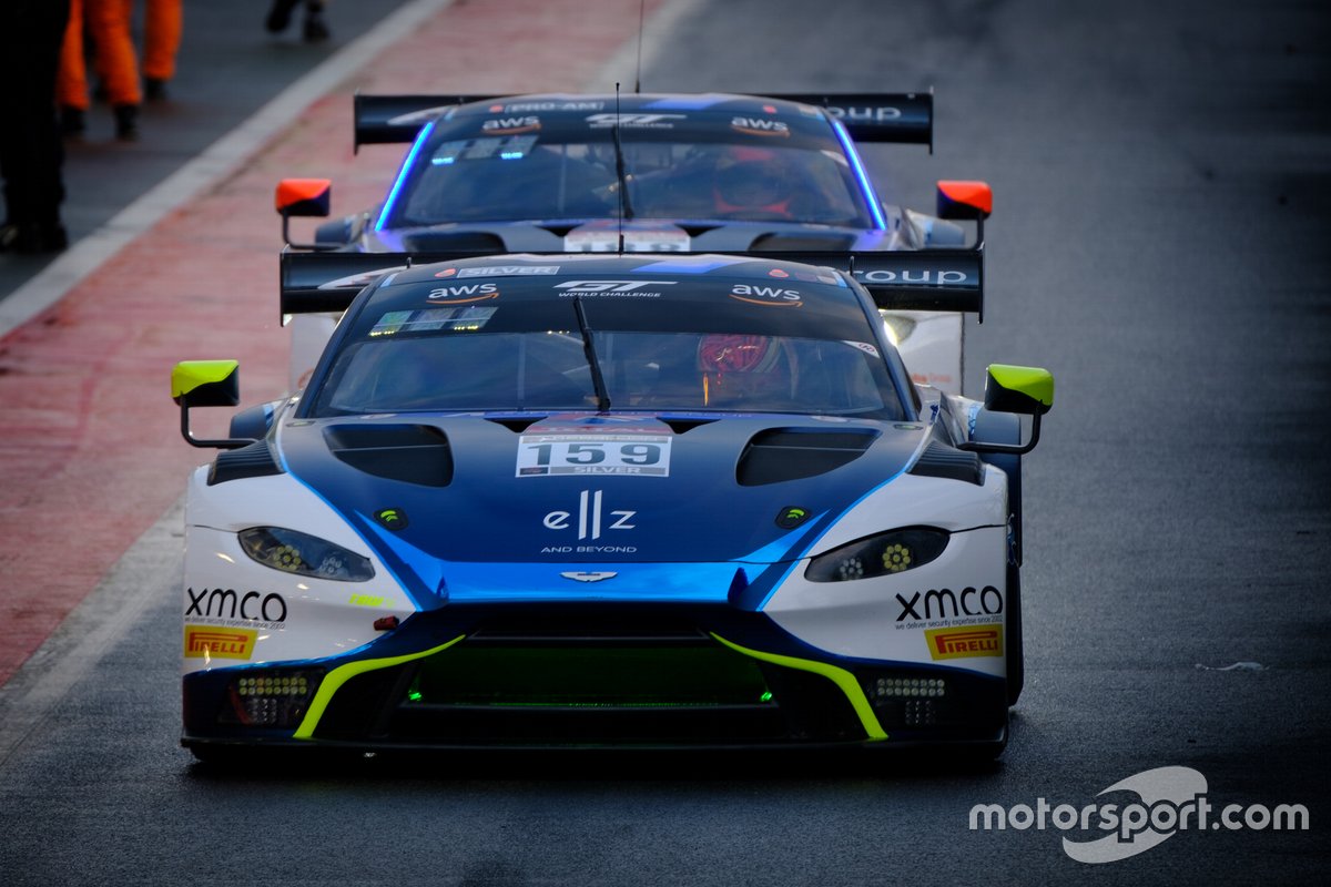 #159 Garage 59 Aston Martin Vantage AMR GT3: Andrew Watson, James Pull, Valentin Hasse Clot, Roman De Angelis, #188 Garage 59 Aston Martin Vantage AMR GT3: Chris Goodwin, Alex West, Jonathan Adam, Maxime Martin