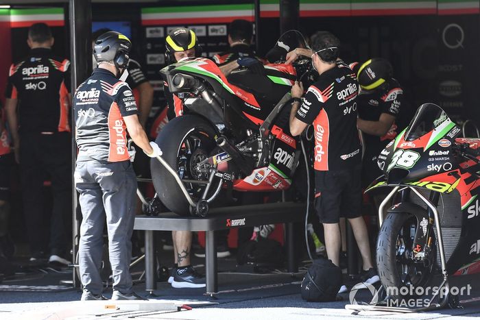 Garaje de Aprilia Racing Team Gresini