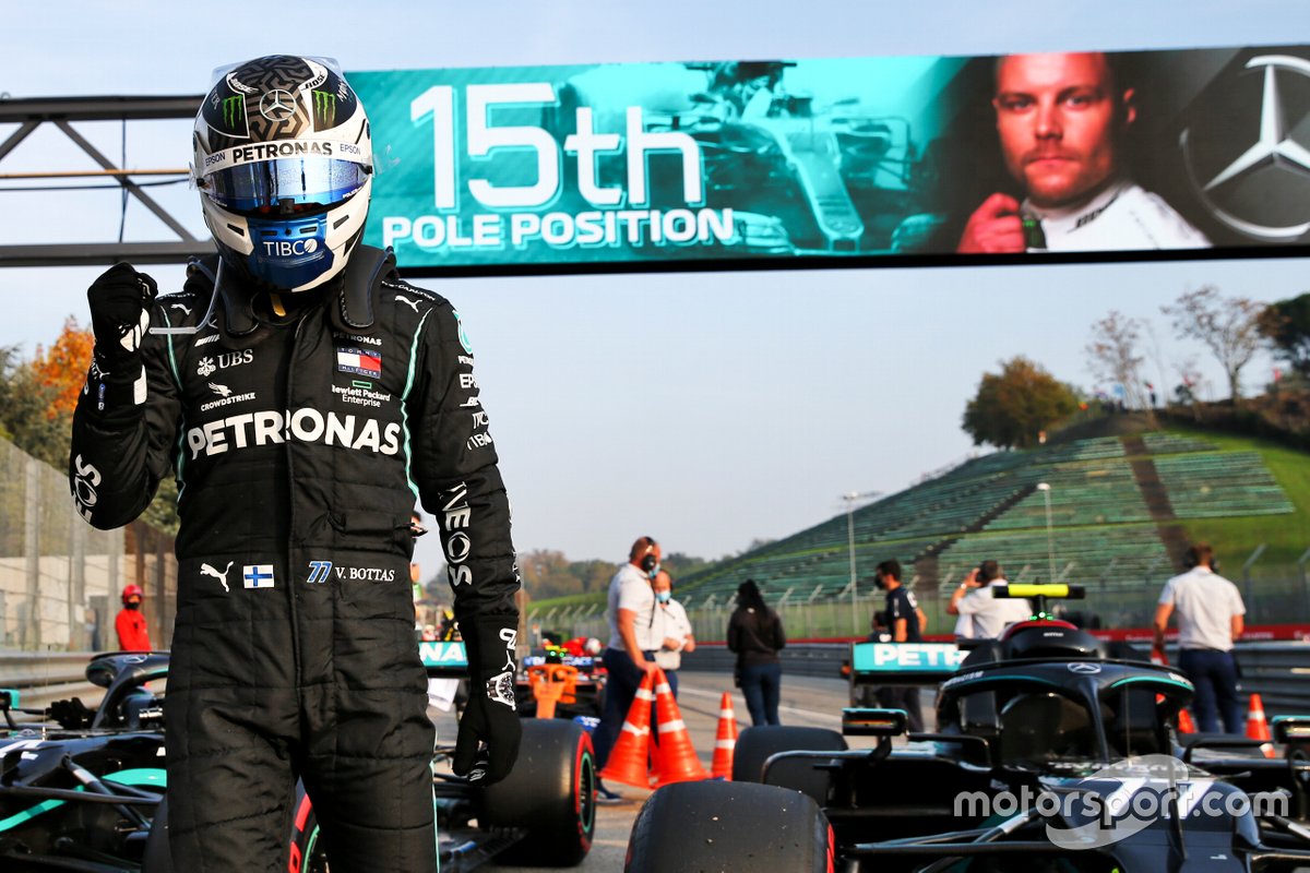 Valtteri Bottas, Mercedes F1, conquista la Pole Position
