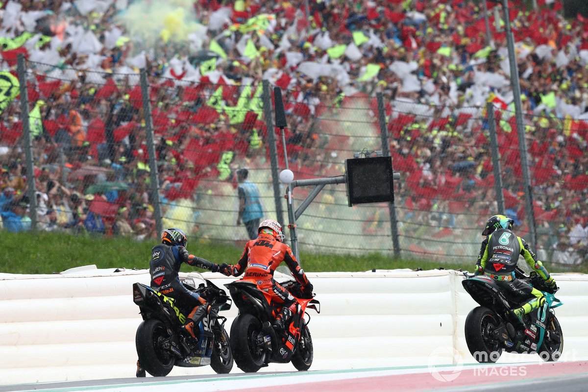 Luca Marini, Esponsorama Racing Iker Lecuona, KTM Tech3, Valentino Rossi, Petronas Yamaha SRT