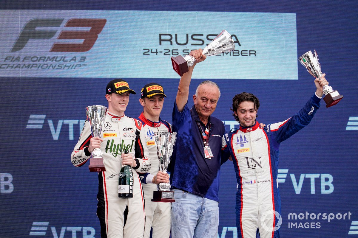 Frederik Vesti, ART Grand Prix Jack Doohan, Trident Clement Novalak, Trident