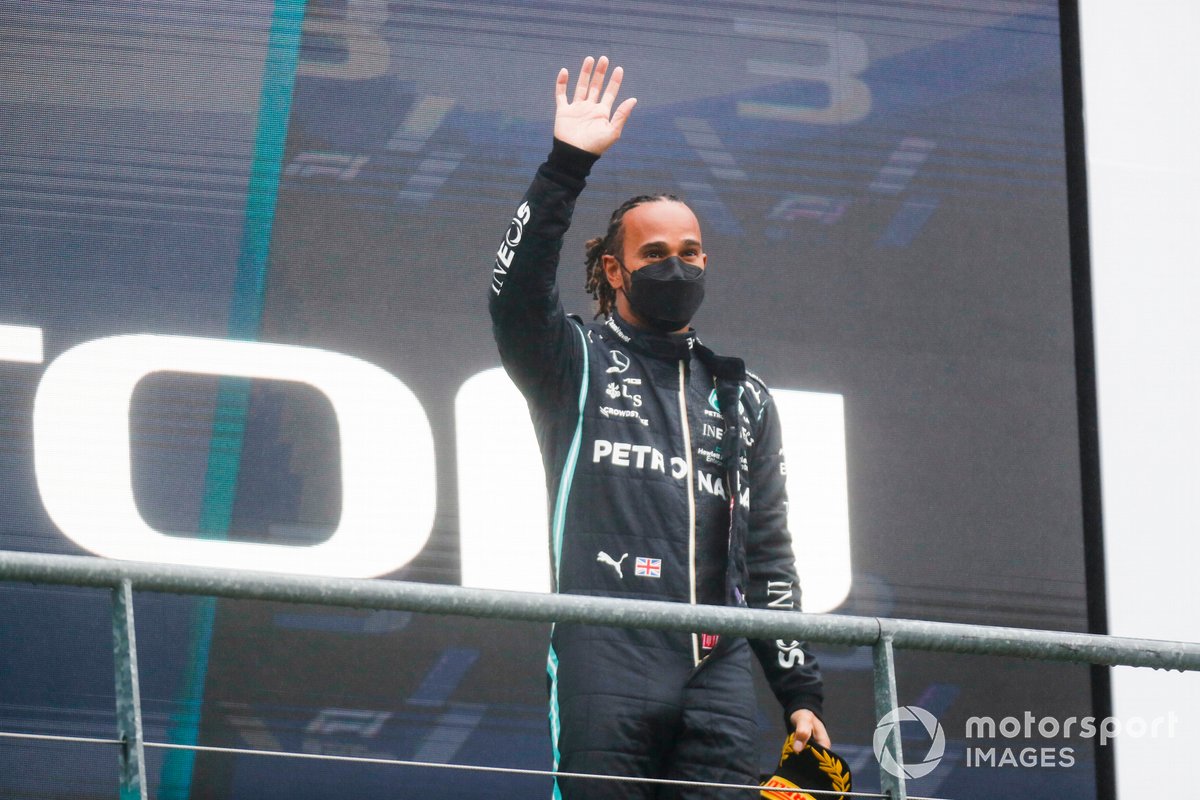 Sir Lewis Hamilton, Mercedes, 3a posizione