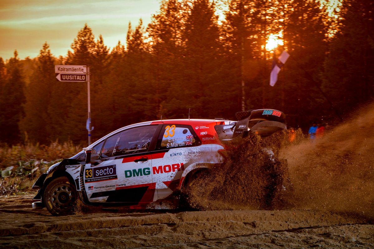 Elfyn Evans, Scott Martin, Toyota Gazoo Racing WRT Toyota Yaris WRC