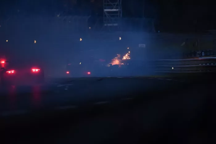 Accidente: #26 G-Drive Racing Aurus 01 - Gibson LMP2, Roman Rusinov, Franco Colapinto, Nyck De Vries, #1 Richard Mille Racing Team Oreca 07 - Gibson LMP2, Tatiana Calderon, Sophia Florsch, Beitske Visser