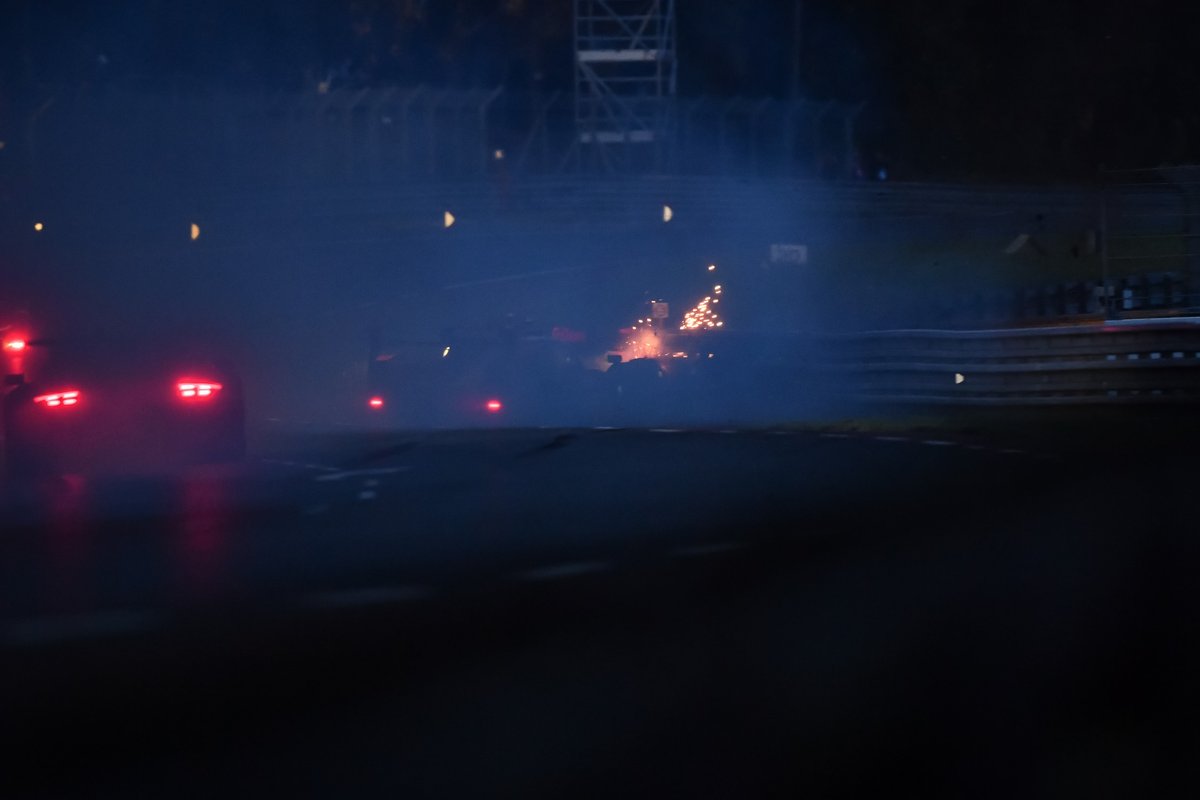 Accidente: #26 G-Drive Racing Aurus 01 - Gibson LMP2, Roman Rusinov, Franco Colapinto, Nyck De Vries, #1 Richard Mille Racing Team Oreca 07 - Gibson LMP2, Tatiana Calderon, Sophia Florsch, Beitske Visser
