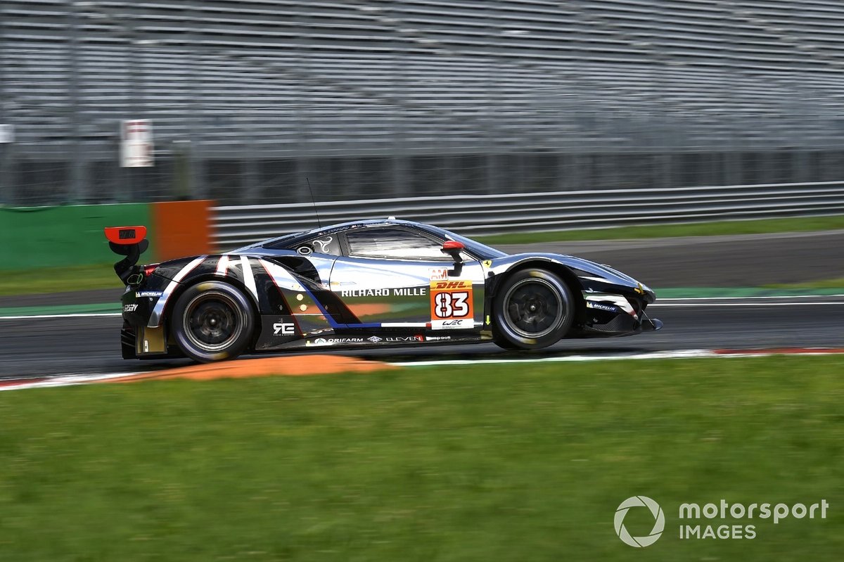 #83 AF Corse Ferrari 488 GTE EVO: Francois Perrodo, Nicklas Nielsen, Alessio Rovera