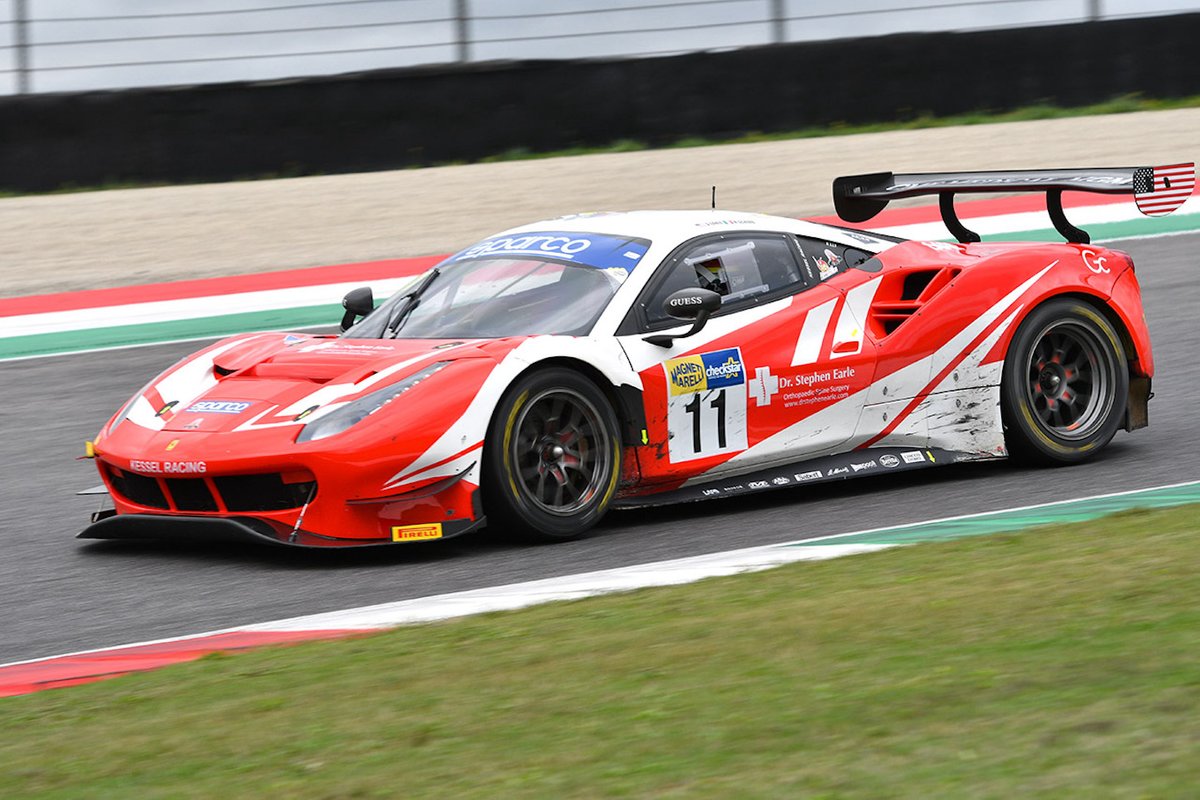 #11 Kessel Racing, Ferrari 488 GT3 Evo: Stephen Earle, Niccolò Schirò