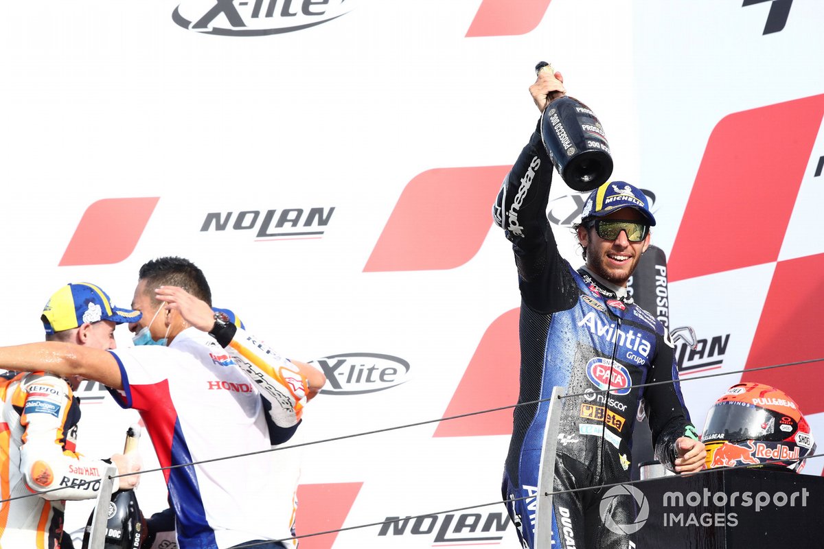 Podio: tercer lugar Enea Bastianini, Esponsorama Racing
