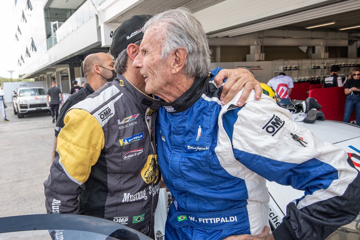 Wilsinho Fittipaldi e Christian Fittipaldi