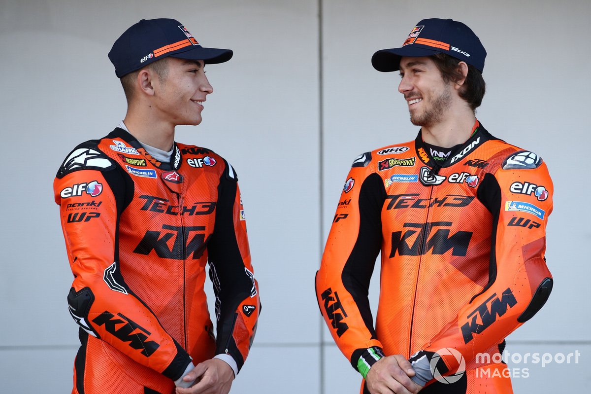 Raul Fernandez, KTM Tech3, Remy Gardner, KTM Tech3