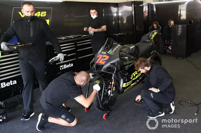 La moto Ducati de MotoGP