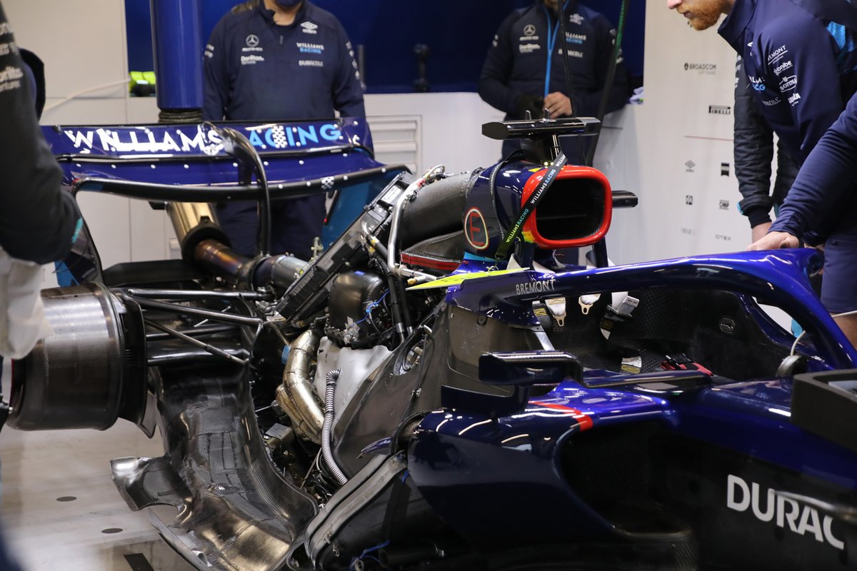 Le moteur Mercedes de la Williams FW44
