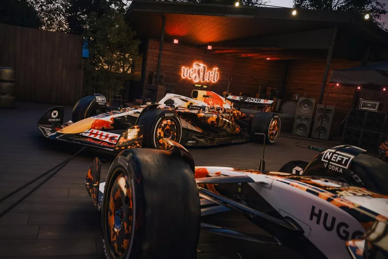 La livrée spéciale de Racing Bulls pour le GP des États-Unis 