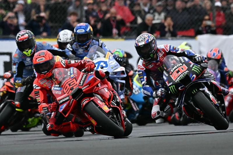 Fabio Quartararo, Yamaha Factory Racing, Marc Marquez, Ducati Team