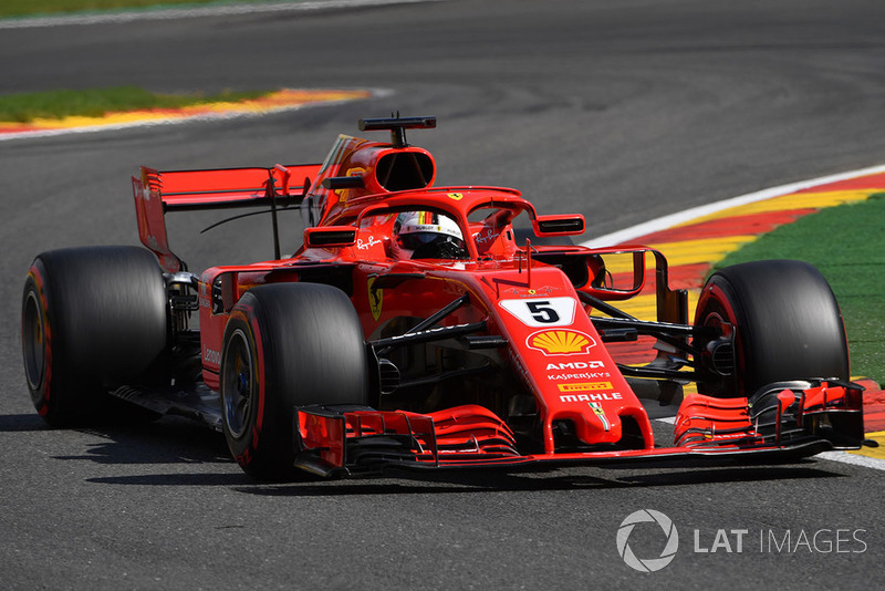 2. Sebastian Vettel, Ferrari SF71H
