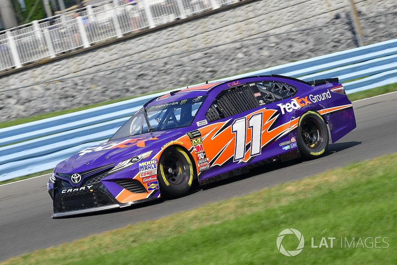 1. Denny Hamlin, Joe Gibbs Racing, Toyota Camry FedEx Ground