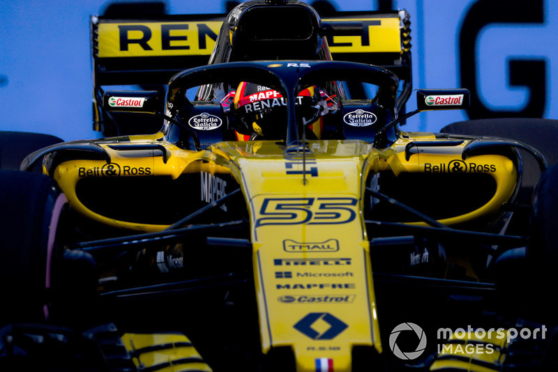 Карлос Сайнс, Renault Sport F1 Team RS18