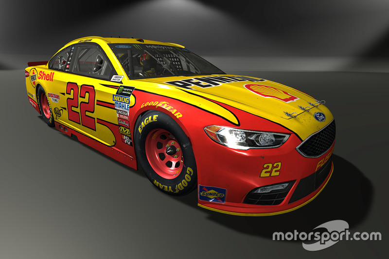 Joey Logano, Team Penske, Ford Fusion - NASCAR Heat 3 Skin