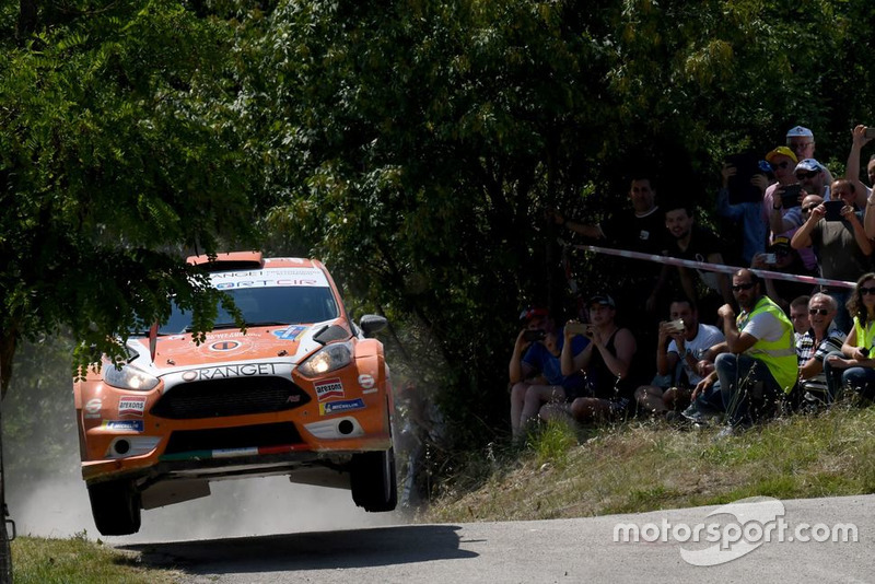Simone Campedelli, Tania Canton, Ford Fiesta R5, Orange1 Racing
