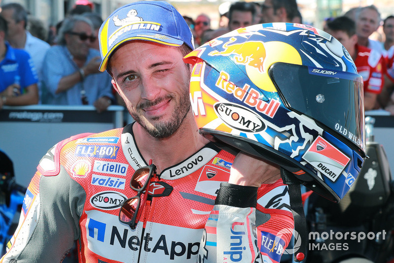 Second place Andrea Dovizioso, Ducati Team