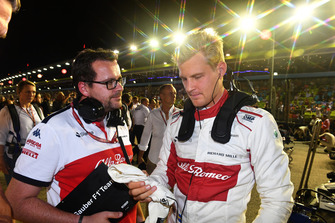 Marcus Ericsson, Sauber sur la grille