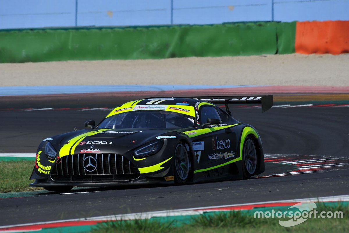 Lorenzo Ferrari, Daniel Zampieri, AKM Motorsport, MERCEDES AMG GT3