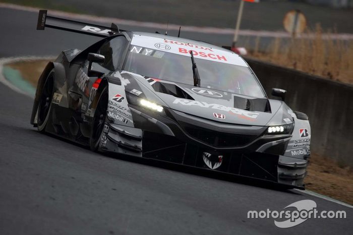 スーパーGT 】恒例のRAYBRIG NSX-GTテストカラー、コロナウイルスの