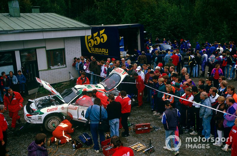 Juha Kankkunen, Denis Giraudet, Toyota Celica Turbo 4WD