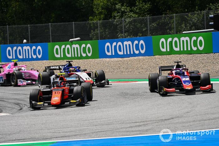 Felipe Drugovich, MP Motorsport y Roy Nissany, Trident