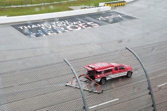Track drying team