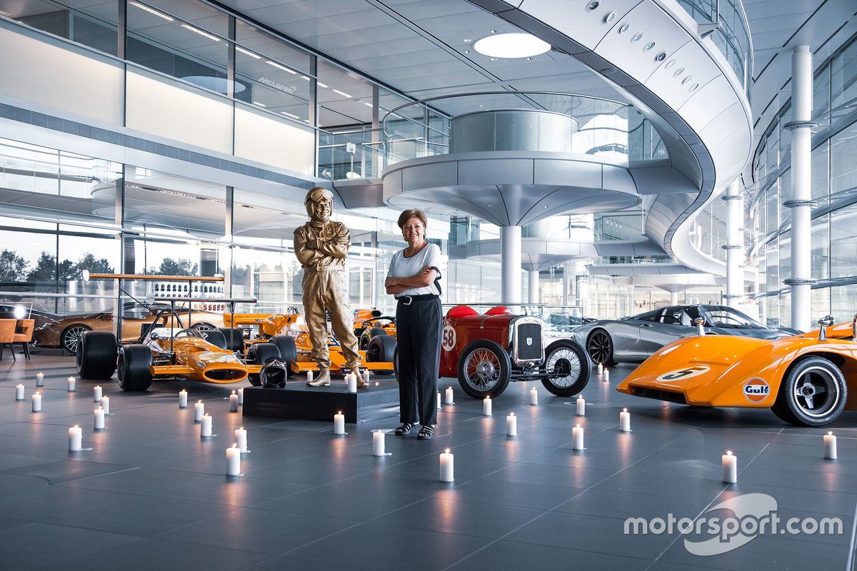 Amanda McLaren, daughter of Bruce McLaren