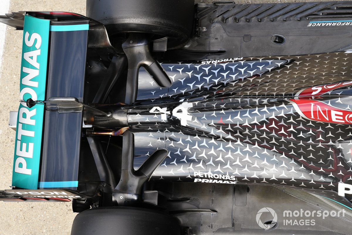 El coche de Lewis Hamilton, Mercedes F1 W11