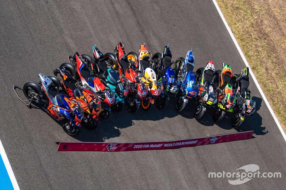 Le moto della MotoGP
