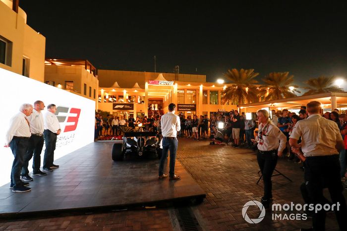 El nuevo FIA F3 2019 es anunciado en el paddock de F1