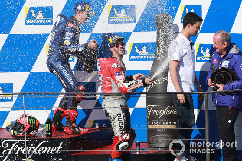 Podium ketiga, Andrea Dovizioso, Ducati Team