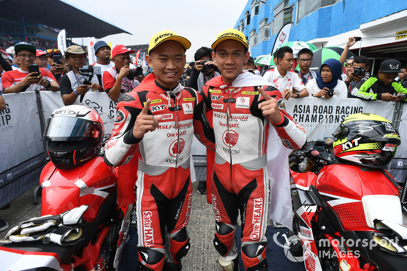 Awhin Sanjaya dan Rheza Danica, Astra Honda Racing Team