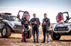 Carlos Sainz, Stephane Peterhansel, Cyril Despres, MINI X-Raid