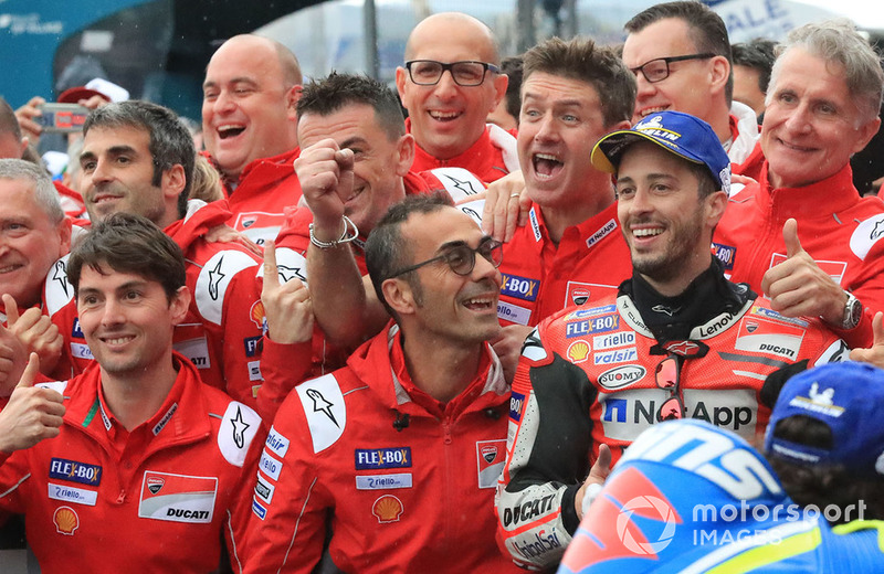 Race winner Andrea Dovizioso, Ducati Team