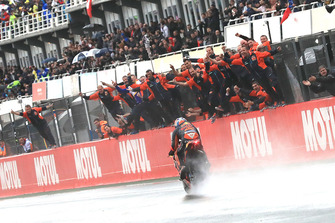 Derde plaats Pol Espargaro, Red Bull KTM Factory Racing
