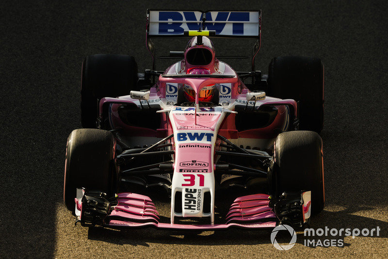 Esteban Ocon, Racing Point Force India VJM11 - 2018