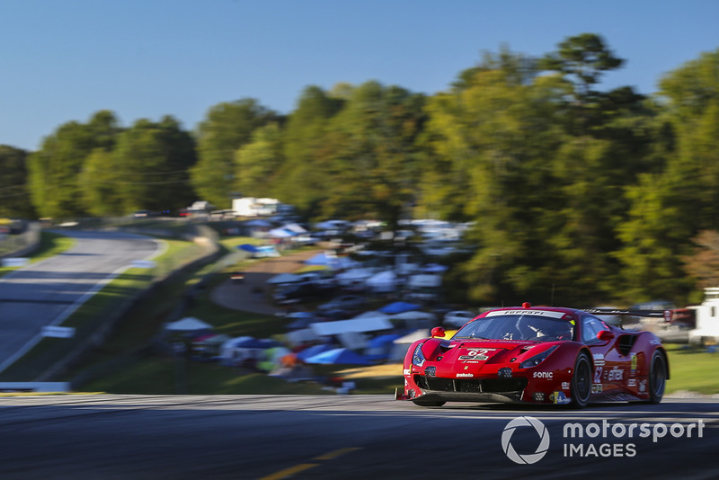 #62 Risi Competizione Ferrari 488 GTE, GTLM: Toni Vilander, Miguel Molina, Andrea Bertolini