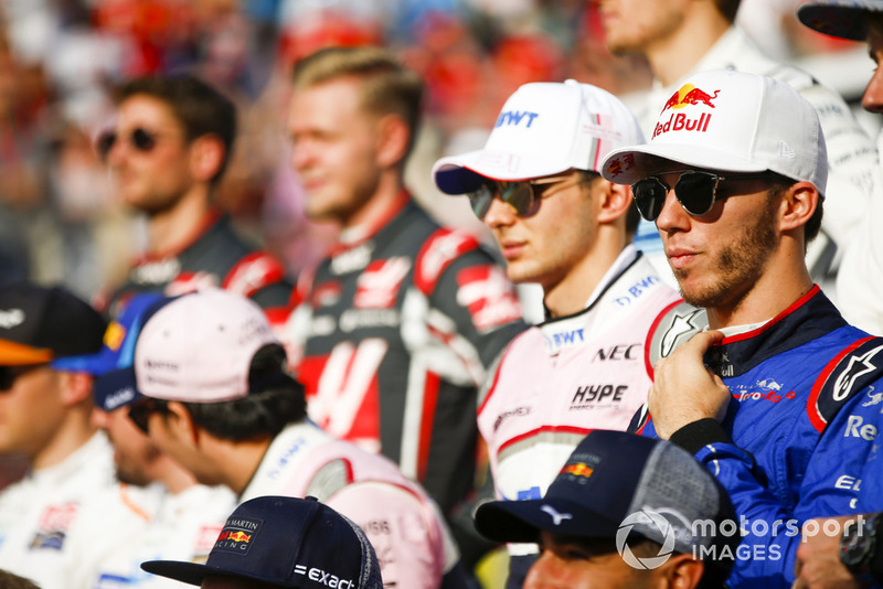 Foto grup pembalap F1 2018