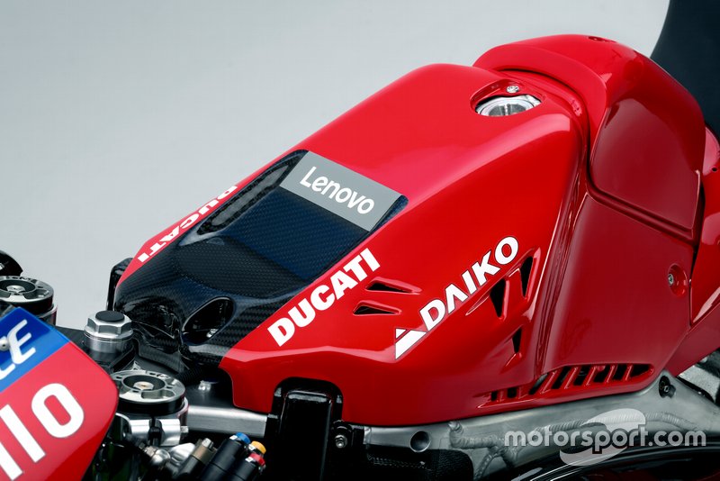 Detalles de la Ducati Desmosedici GP19