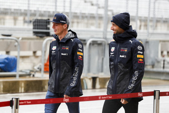 Max Verstappen, Red Bull Racing, and Daniel Ricciardo, Red Bull Racing