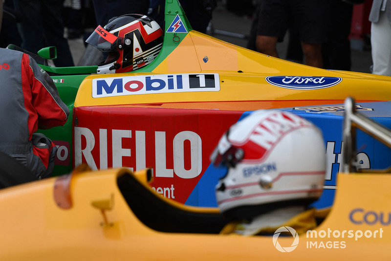 Satoru Nakajima, Lotus at Legends F1 30th Anniversary Lap Demonstration