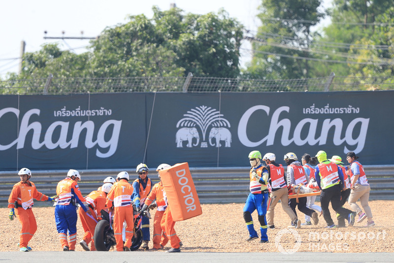Jorge Lorenzo, Ducati Team después de la caída