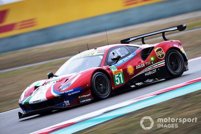 #51 AF Corse Ferrari 488 GTE EVO: Alessandro Pier Guidi, James Calado