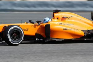 Jimmie Johnson in the McLaren