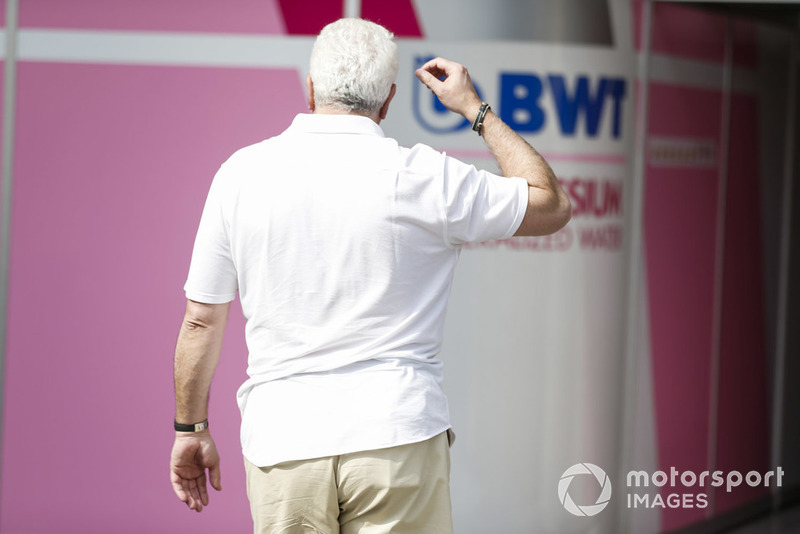 Lawrence Stroll, proprietario Racing Point Force India